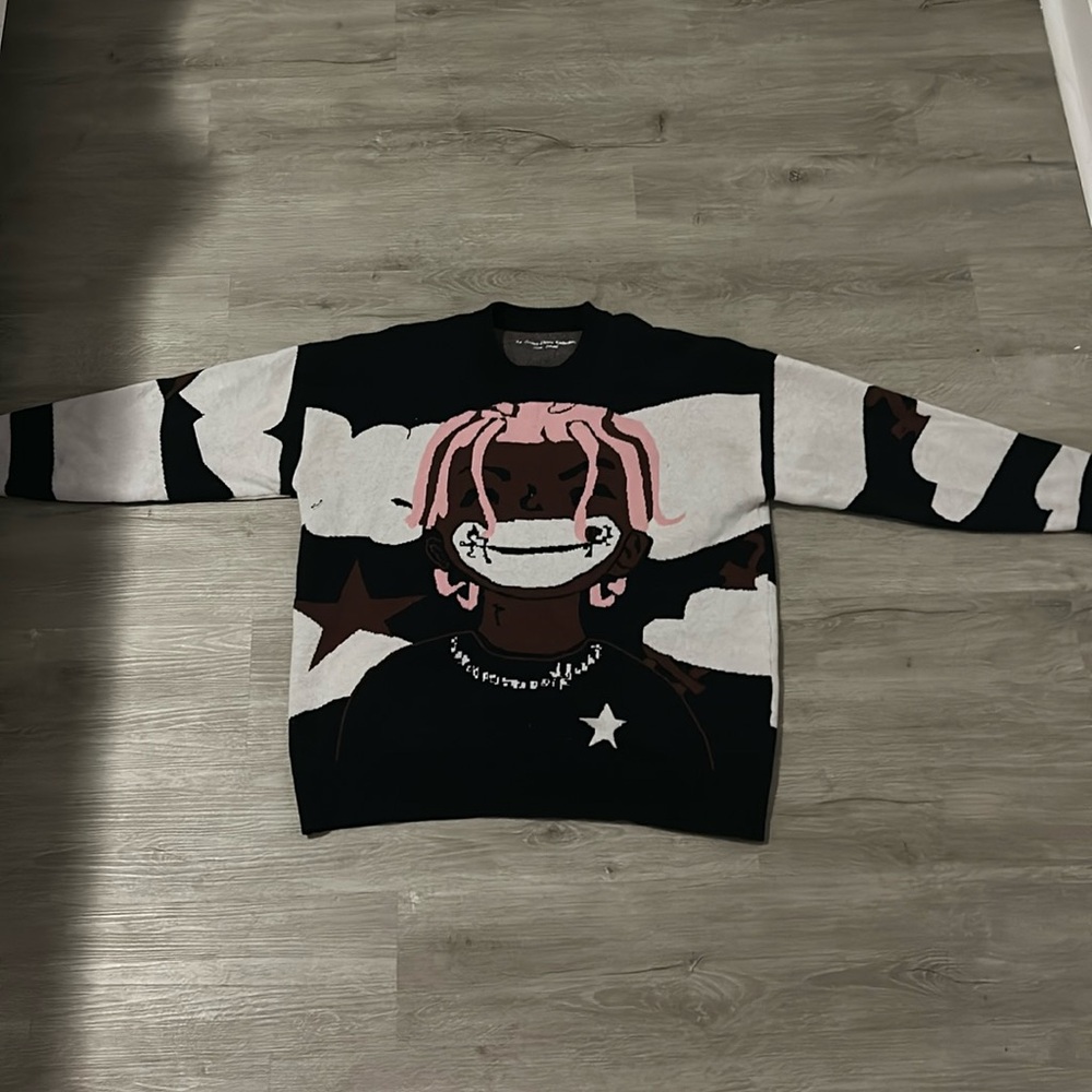 Oversized character sweater